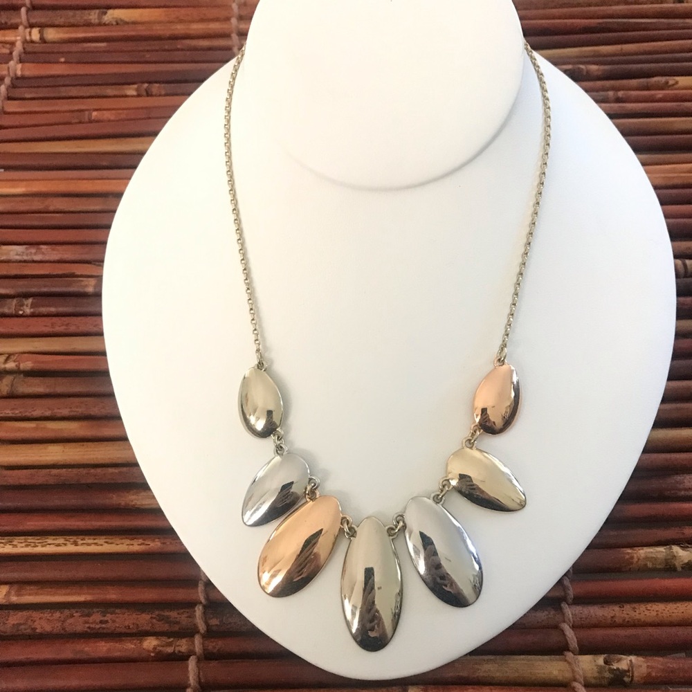 Loft Necklace Gold Silver Tone